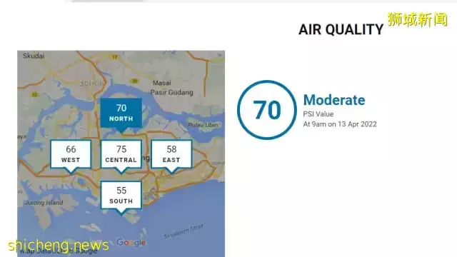 烧焦味弥漫 本地空气污染指数处于中等水平