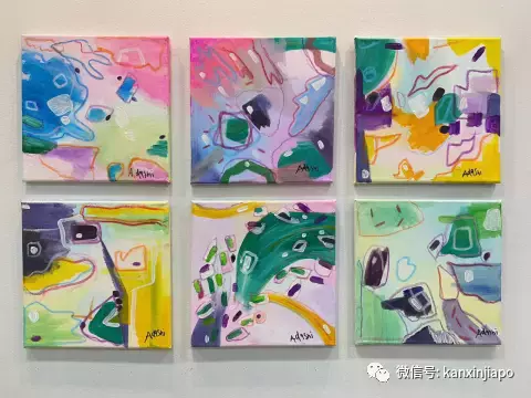 小小姐弟艺术家在新加坡国家级艺术中心开个人画展，背后还有这个的原因