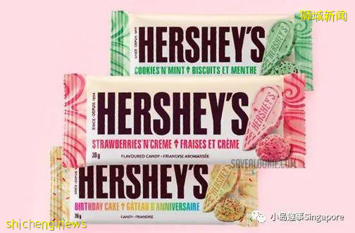 Hershey’s冰激淩口味巧克力來了！自帶buff冰涼口感，完美還原冰激淩口感