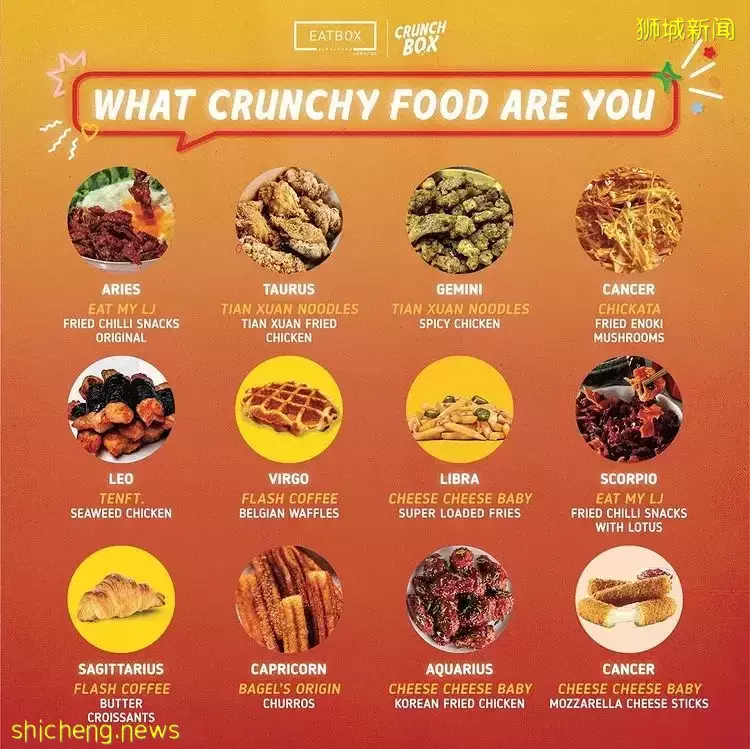 Eatbox限时三天快闪活动“Crunchbox”将登场！全场各种酥脆美食，本周末来这里开吃👏 