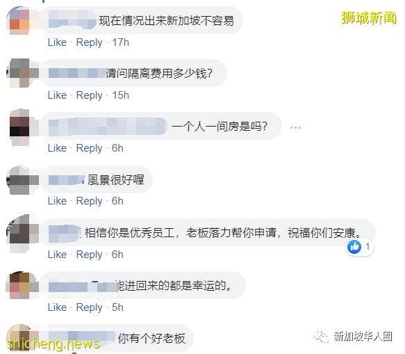 回新加坡后网友感叹，3个月手停口停，没中病毒，先饿死了