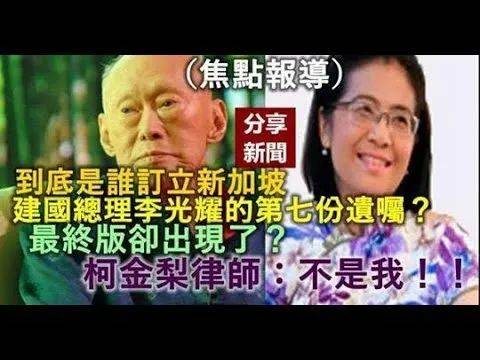 李光耀儿媳林学芬被吊销律师执照后，改行做起了这个