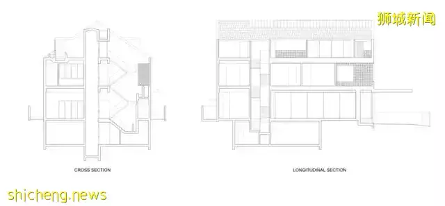 新加坡砖结构的典型坡屋顶住宅