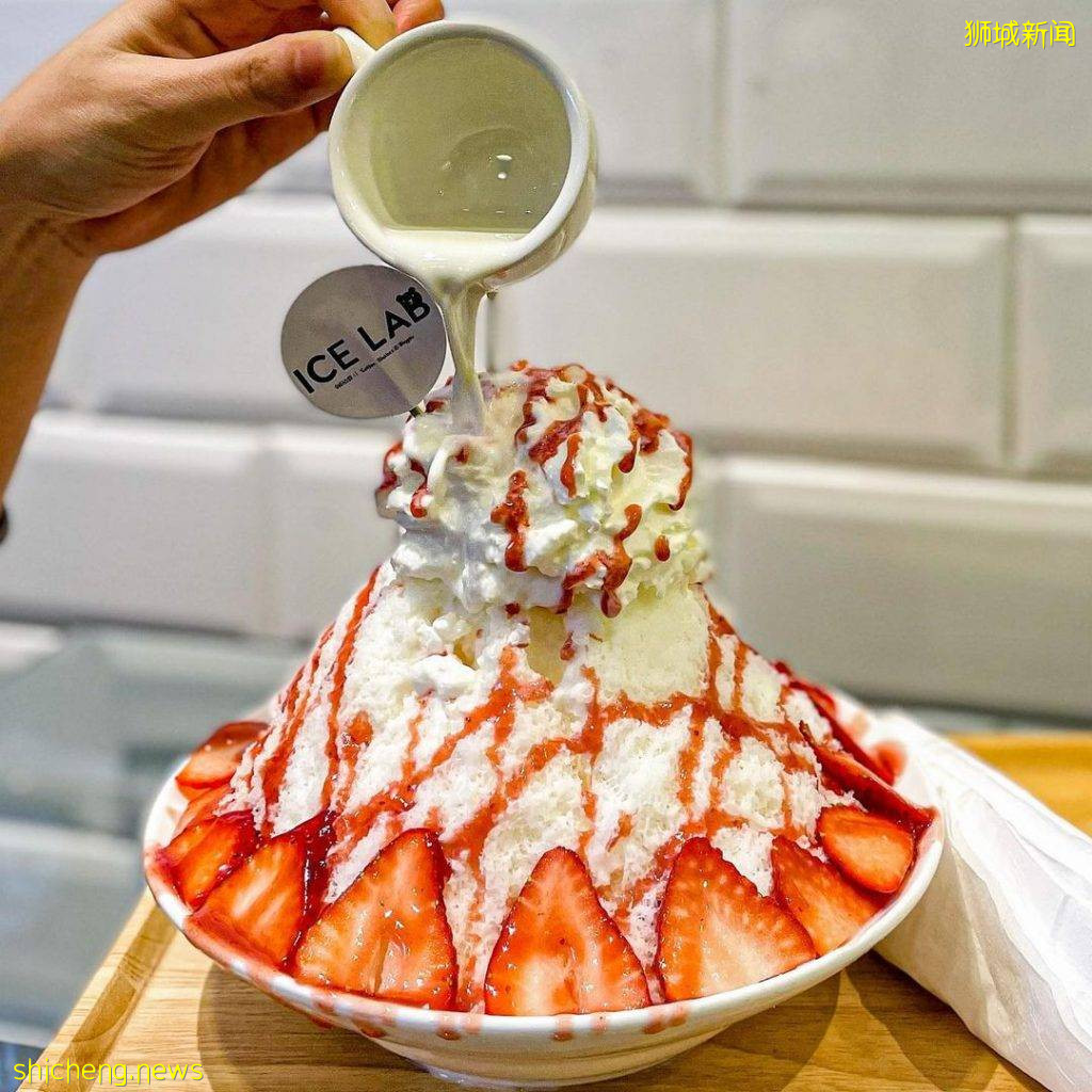 夏日解暑必备💖盘点新加坡韩式Bingsu🍨口感细腻顺滑、配料多到满出来，让你吃出初恋的感觉