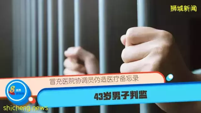 冒充医院协调员伪造医疗备忘录 43岁男子判监