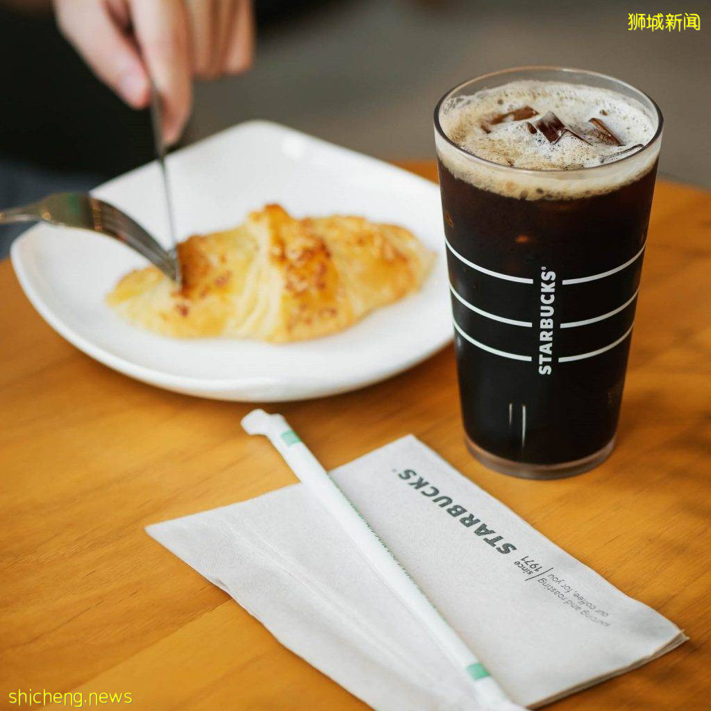 Starbucks买饮料送环保杯🆓 减少塑料使用，为保护地球尽一份力！赠送活动仅限一天📣 