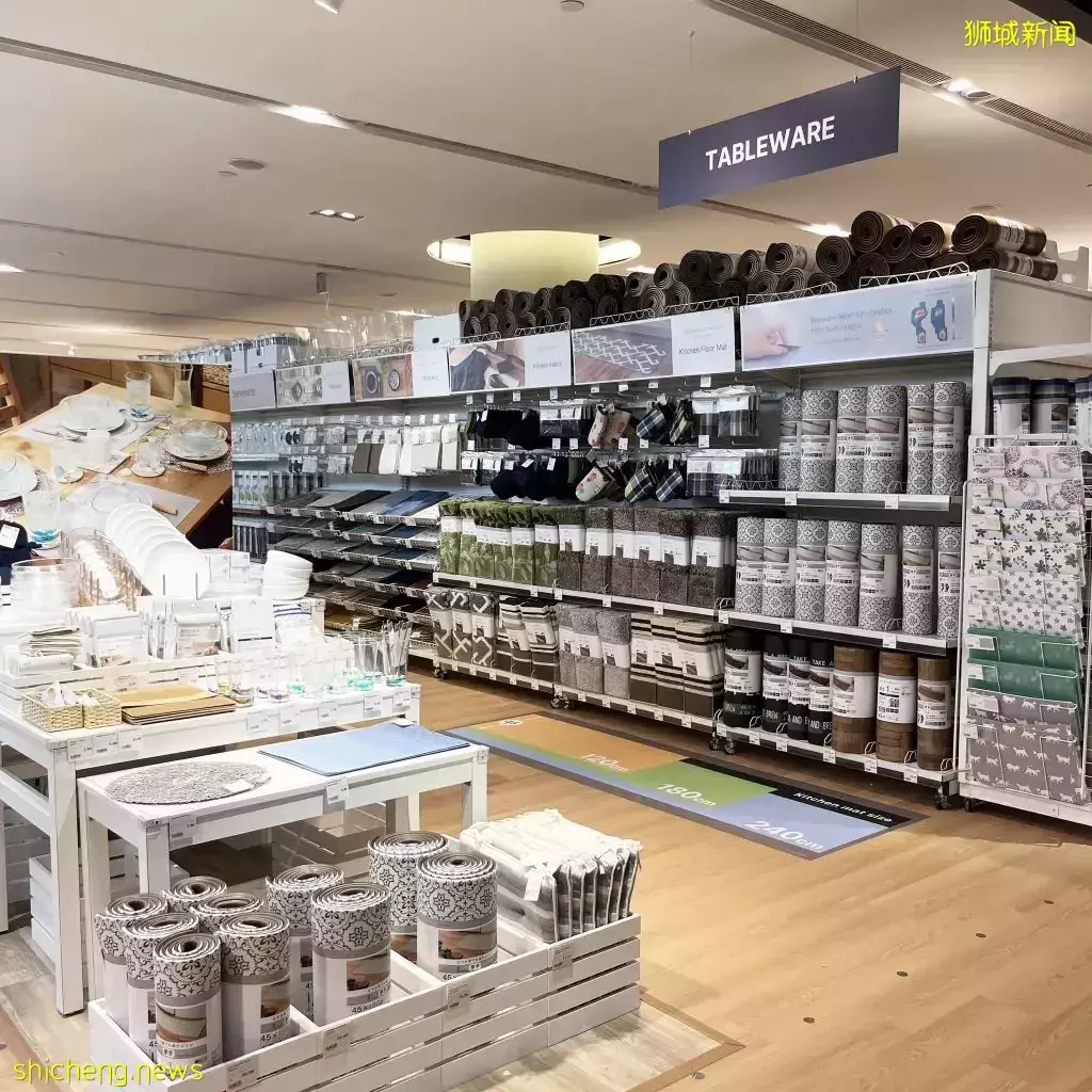 日本家居品牌NITORI，新加坡首店开张啦！商品应有尽有，CP值很爆表~周末逛起来🛒 