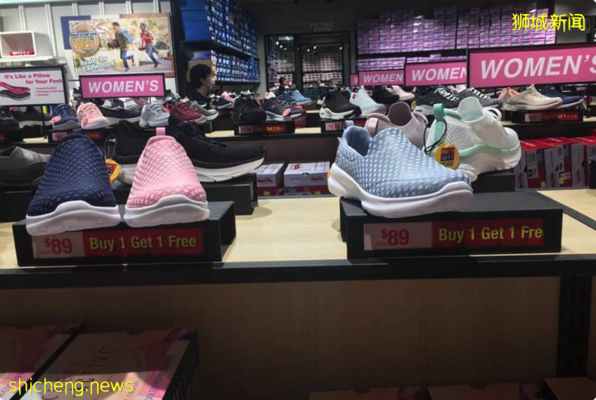 Skechers促销又来啦! 鞋子最低$34.50 而且还买1送1 