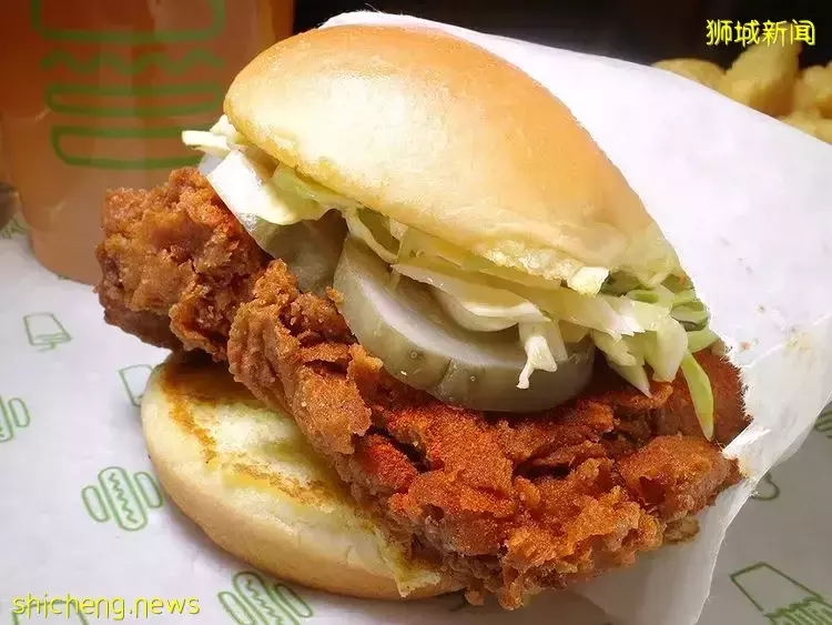 Shake Shack推出Dark Meat Hot Chicken汉堡！招牌辣腿堡自带销魂辣味，馋哭所有人🤭 