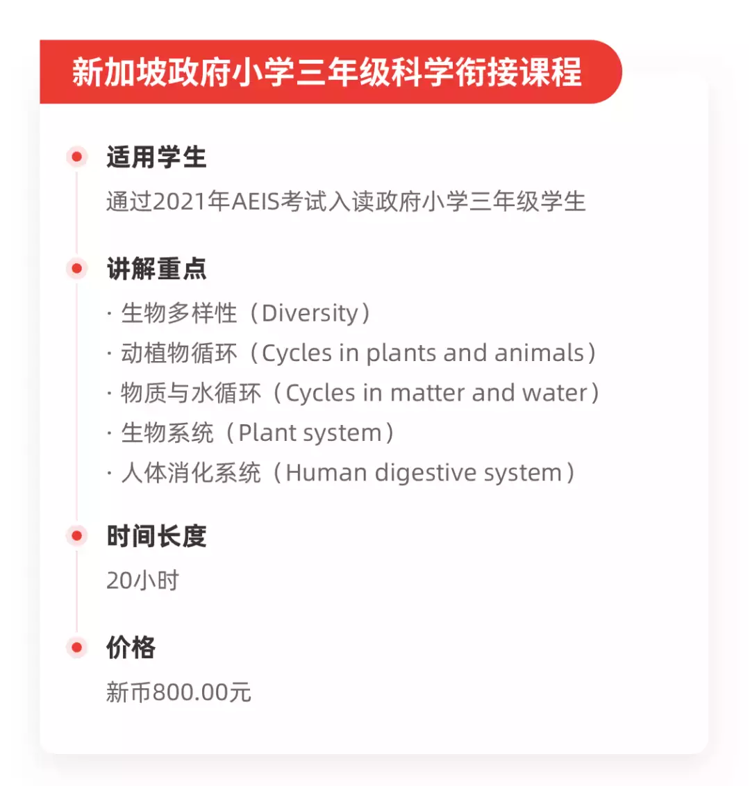 顺利进入新加坡政府学校的你，下一步的学习规划已安排好啦