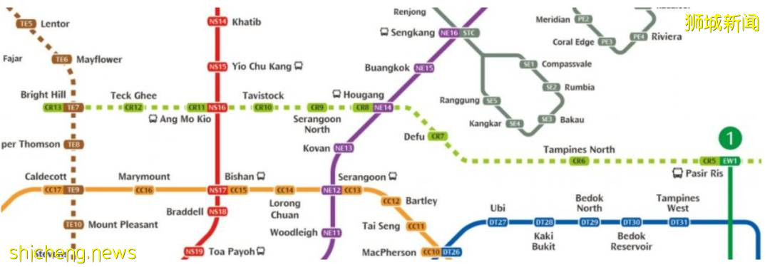 新加坡第8条地铁线来了！未来这个区的人去机场节省1小时