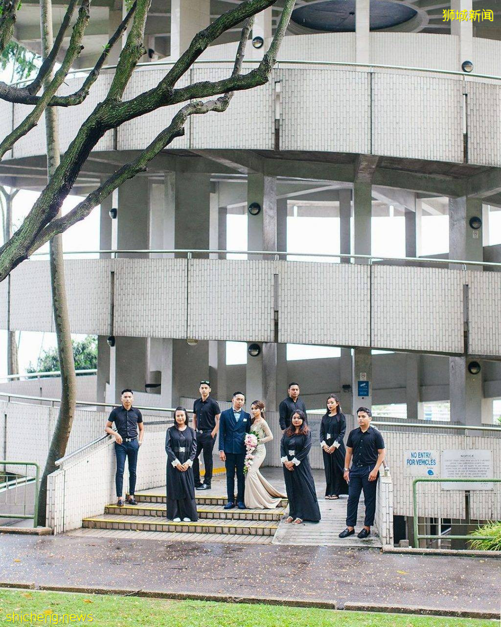 Jurong Hill Park三层螺旋塔楼✨充满废弃感🖤曾是名人花园、四周还有英女皇种下的树