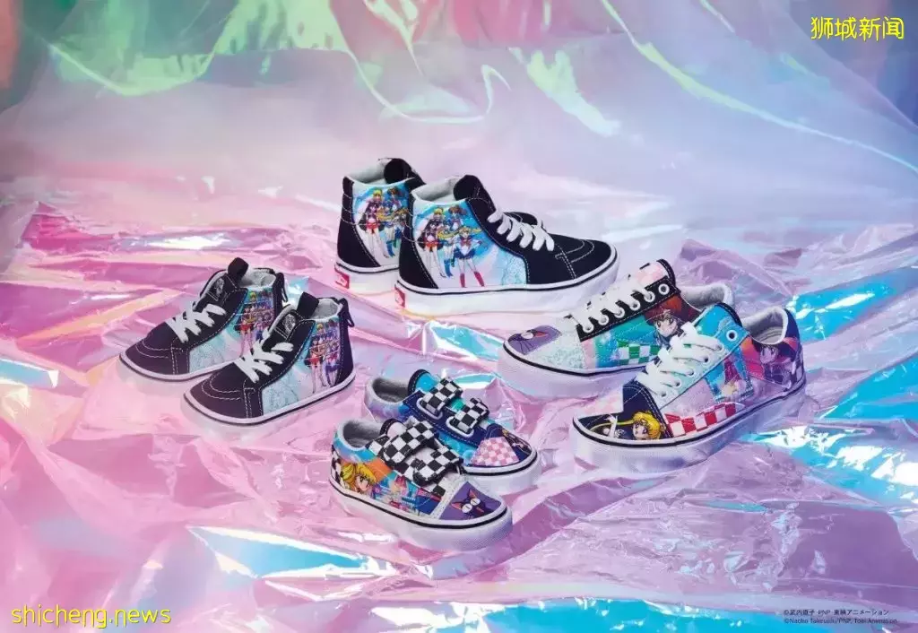 VANS X 美少女战士跨界合作，周边商品不要太美啦！联名鞋包系列向经典动漫致敬👟 