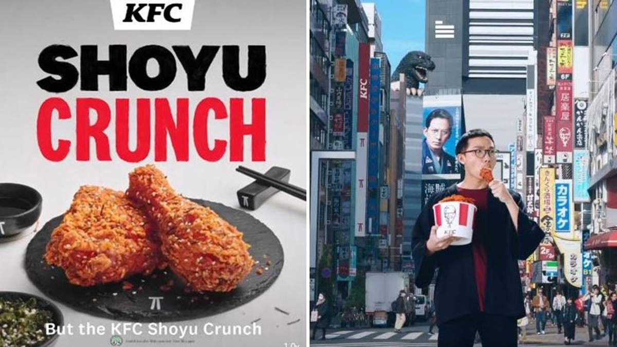 KFC新品上市！全新限量版日式香脆炸鸡+蛋挞