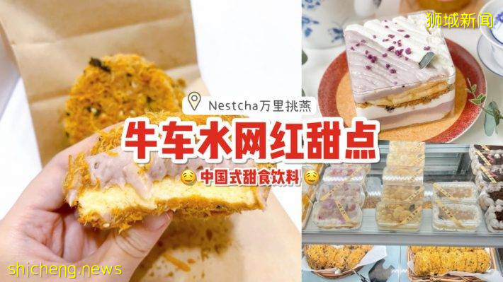 中国网红甜点一网打尽！Nestcha带着肉松小贝、豆乳盒子、芋泥麻薯来啦🤤