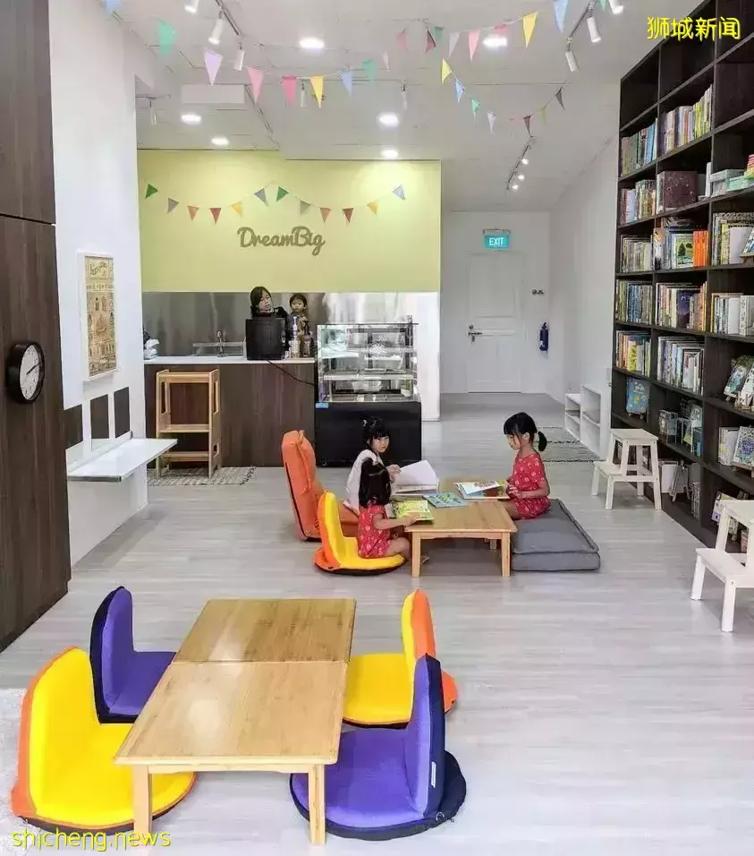 放松閱讀，下午茶！新加坡竟還有這麽贊的兒童書店cafe