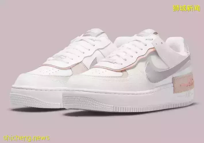 Nike Air Force 1 Shadow柔美新配色登场！早春最佳选择