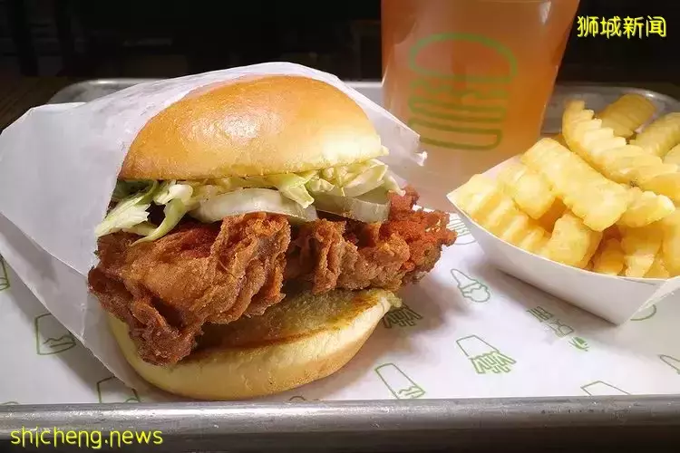 Shake Shack推出Dark Meat Hot Chicken汉堡！招牌辣腿堡自带销魂辣味，馋哭所有人🤭 