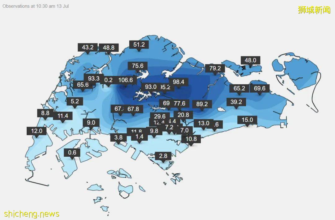 今天新加坡太冷了，气温骤降至22℃！这些地方又淹了