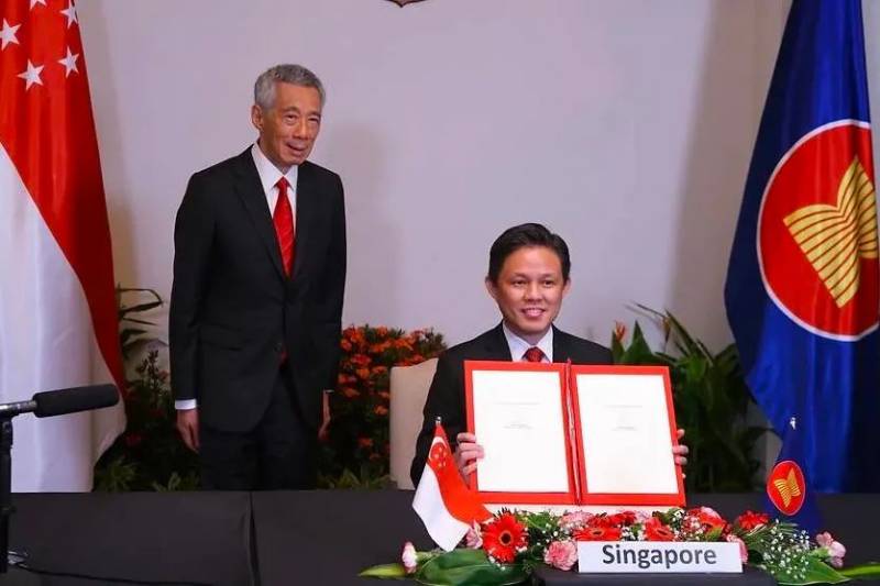 獅城熱點 新加坡簽訂全球規模最大的貿易協定