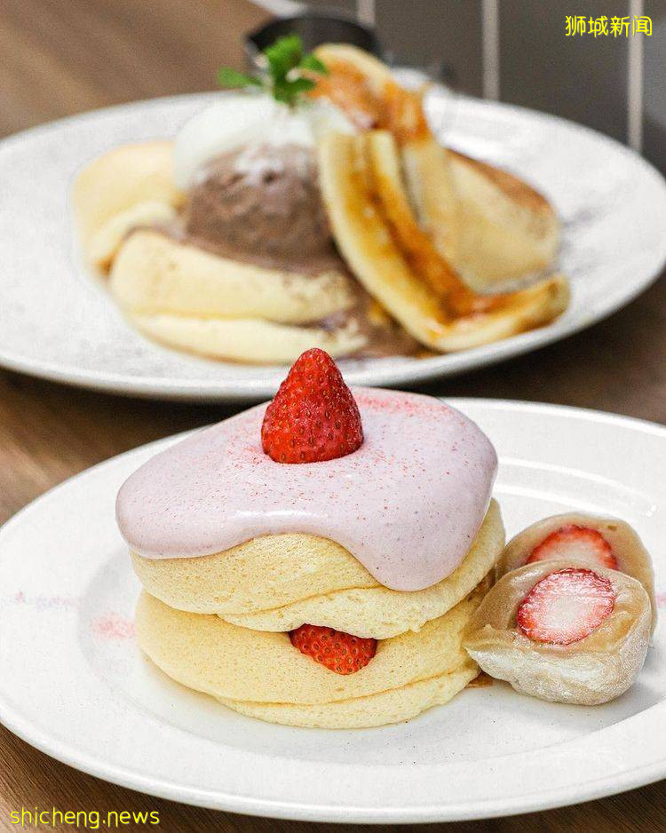 Flipper's Bugis店开张！限定草莓大福口味只在新店供应📍现点现做、新鲜好吃🍓 