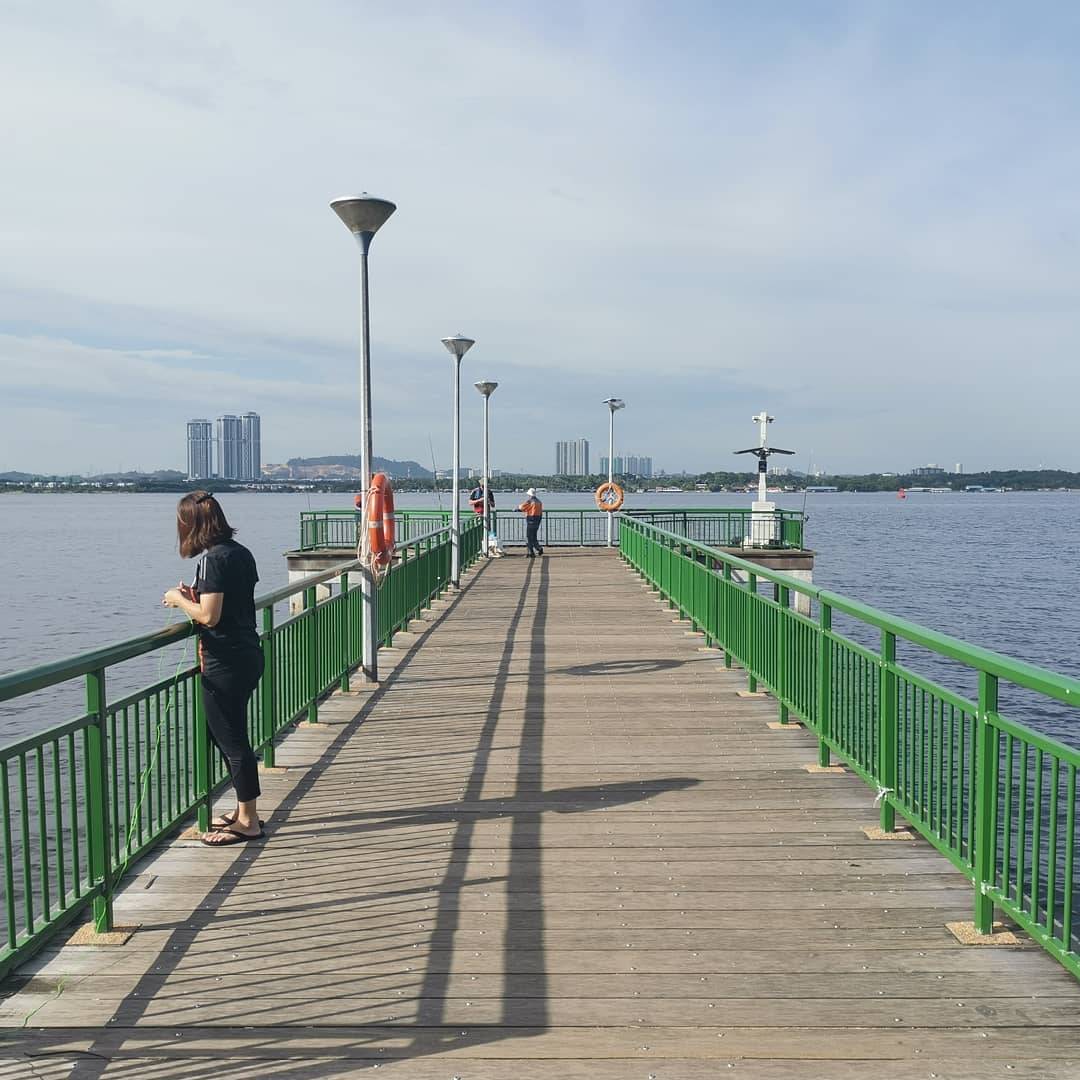 新加坡海岸公園🌊 Sembawang Park有趣玩法大公開🤫柔佛海峽景色+垂釣聚集地+戶外燒烤爐