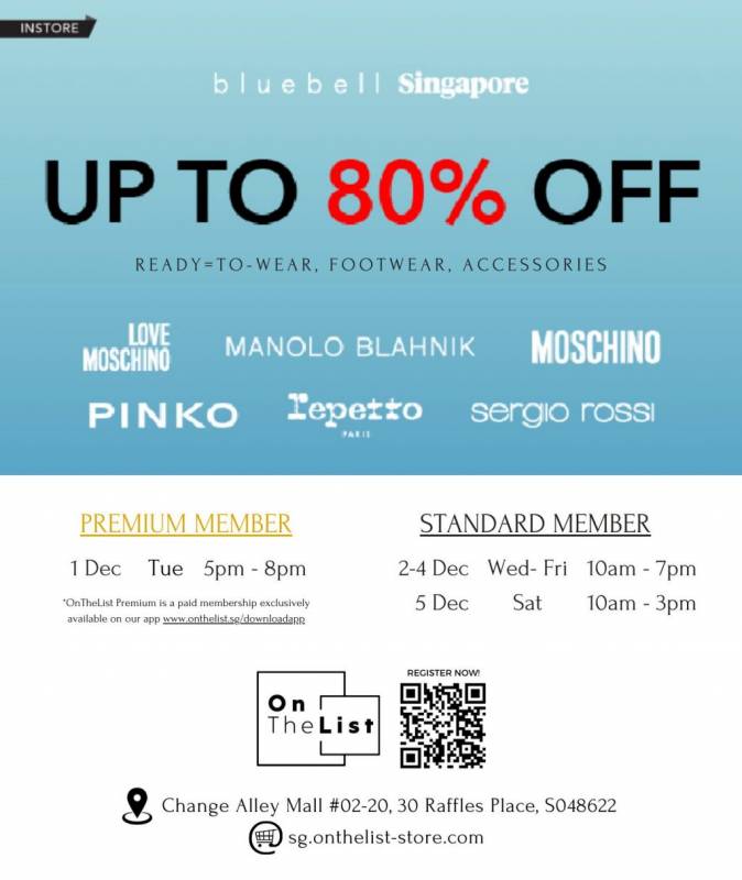 低至0.5折？！ Love Moschino、Moschino、Manolo Blahnik、Pinko、Repetto、Sergio Rossi、Nioxin超多大牌联合大促