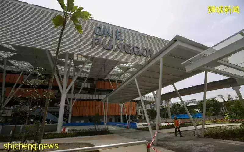 榜鹅综合社区中心One Punggol 明年中旬分阶段启用