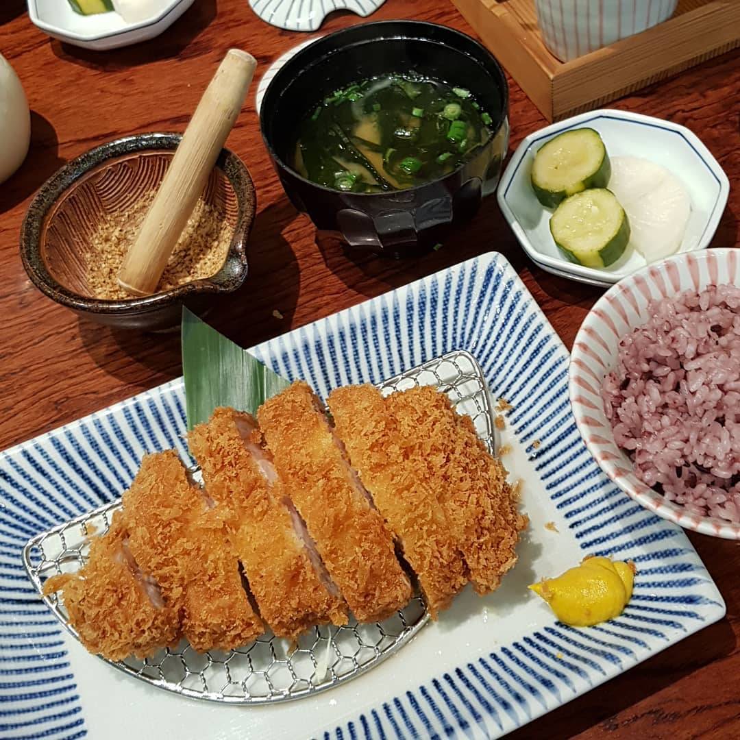 脆到掉渣‼Ginza Anzu日式炸猪排🍽厚切多汁、销魂诱人，一口治愈孤独的胃🤤 