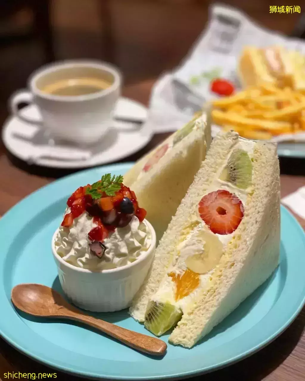 Cafe Ma Maison乌节路日式洋食咖啡厅🍰 水果三明治➕炸猪排三明治！甜食咸食都好吃🤤 