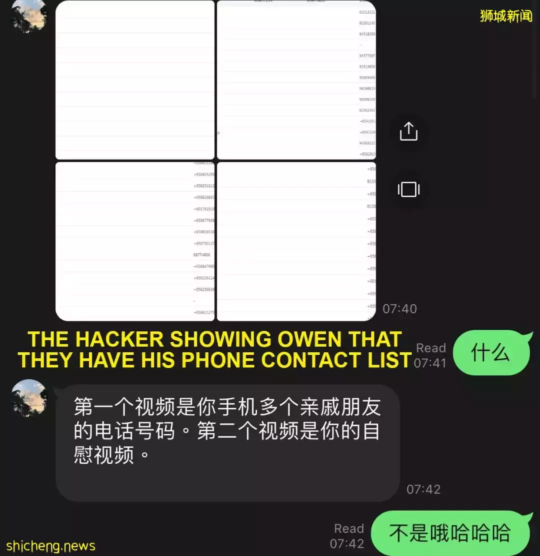 “在新加坡接了一通电话后，我的脸变成了色情片男主角”