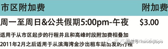 在新加坡搭出租车，车的颜色和计价有关吗？