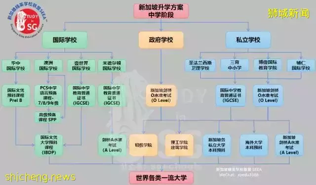 让中考后的路不再彷徨，权威解析中学阶段新加坡留学方案