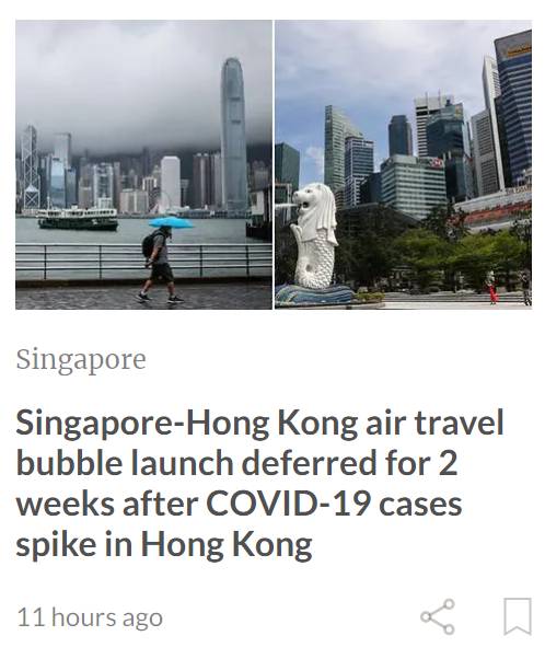 新加坡叫停旅行泡泡、取消航班！幸虧這200個酒店和景點