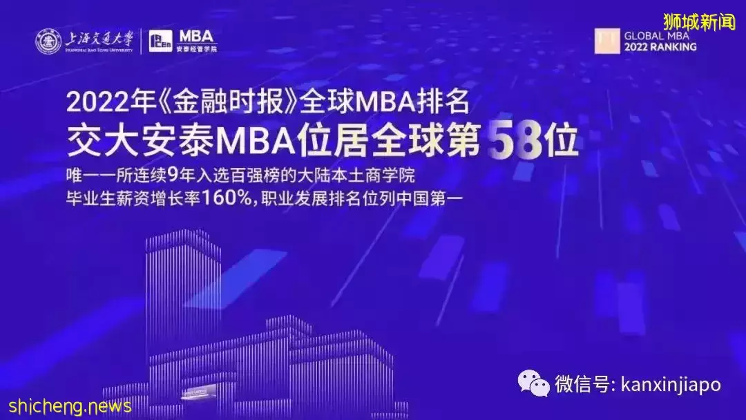 重磅！这所学校连续9年入选《金融时报》全球百强MBA