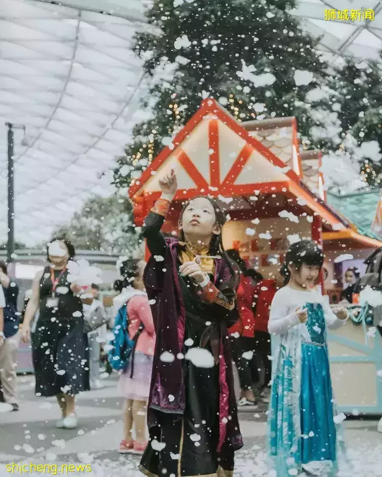 新加坡寒冷冬日合集☃人工降雪、室外溜冰，不出国也能在本地度过白色圣诞节🎄 