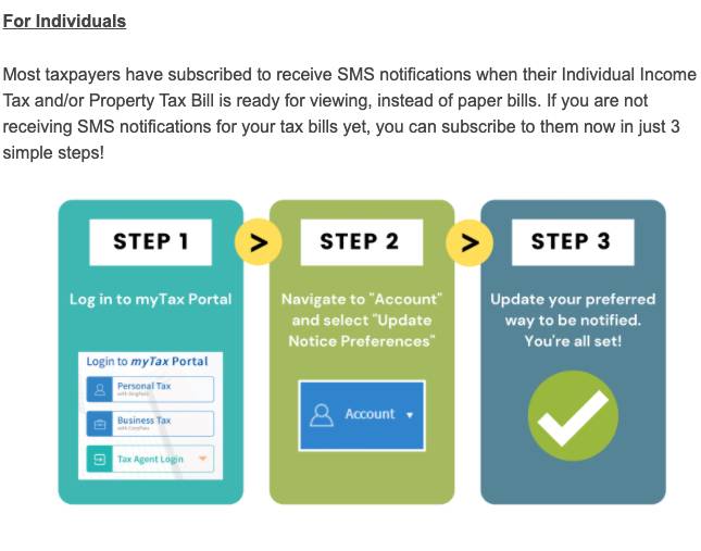 敲黑板！新加坡税务局将从今年5月起用电子通知取代纸质通知