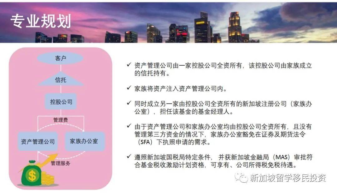 【移民资讯】政府最鼓励的移民方式——家族办公室的优势您知道吗