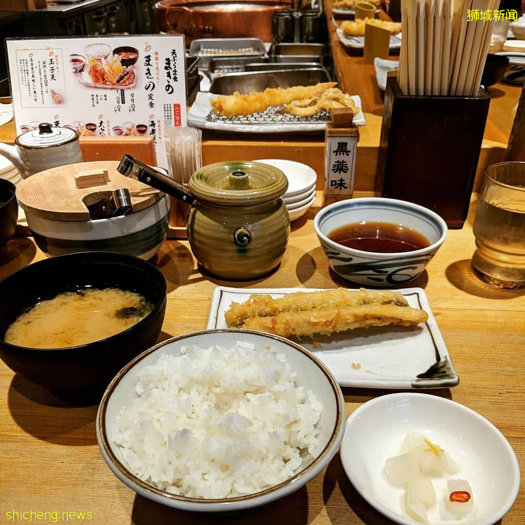 天妇罗专卖店Tempura Makino🍤新加坡首店开张！为期三天、免费送出鸡蛋天妇罗🎉 