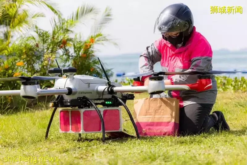 新加坡即將啓用無人機送餐⁉️ 聖淘沙試行“無人機”送餐至聖約翰島，飛行只需7分鍾