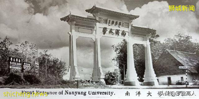 新加坡旧影：1955年的南洋大学