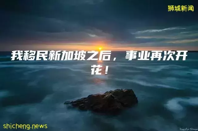 我移民新加坡之后，事业再次开花