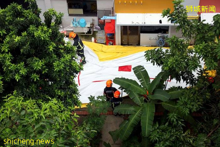 妇女危坐九楼窗沿 民防兵分三路救人 