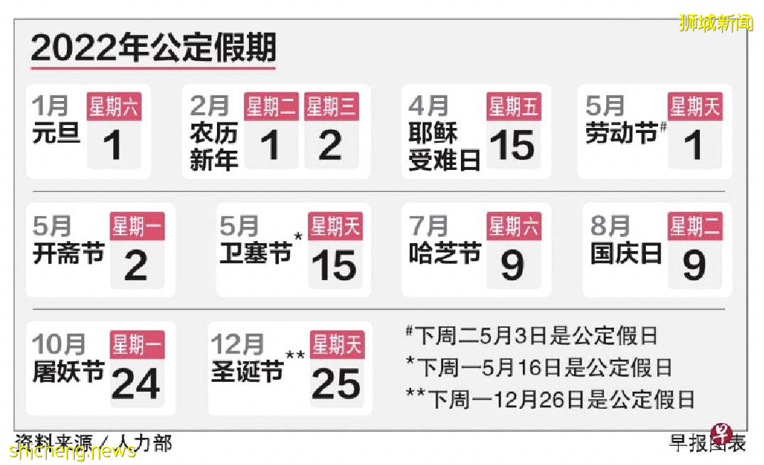 新加坡留学：新加坡学校及公共假期一览