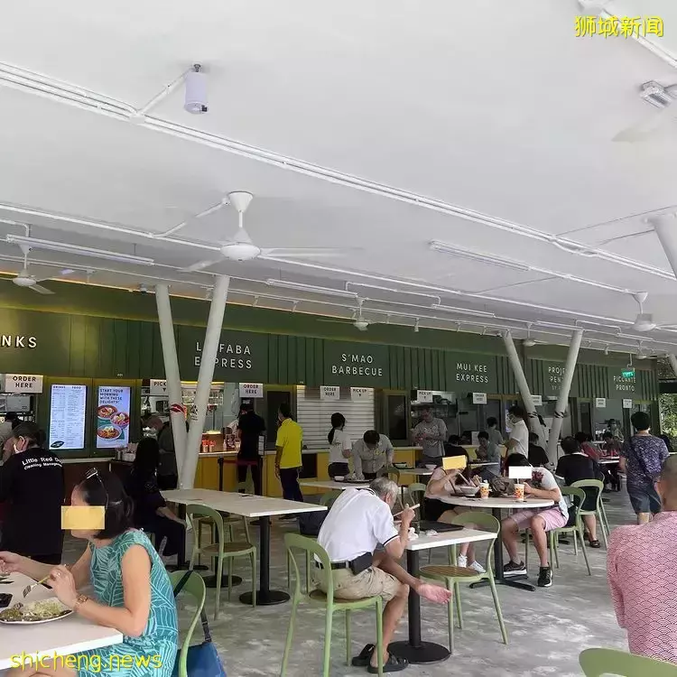 全新花园食阁Cluny Food Court🌳坐落在新加坡植物园！环境明亮通风、品尝道地美食🤩 