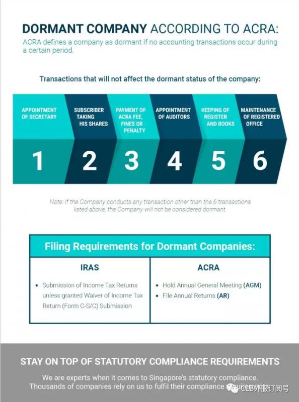 新加坡休眠公司/不活动公司申报要求
