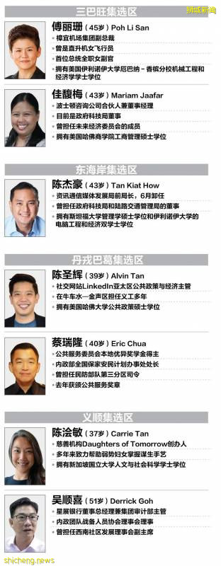 新加坡人民行动党31名潜在候选人 你的选区会有谁