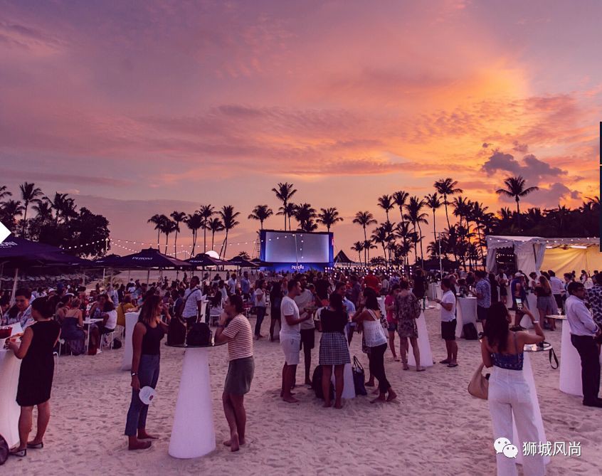 Catch Singapore's coolest open-air cinema event at Tanjong beach