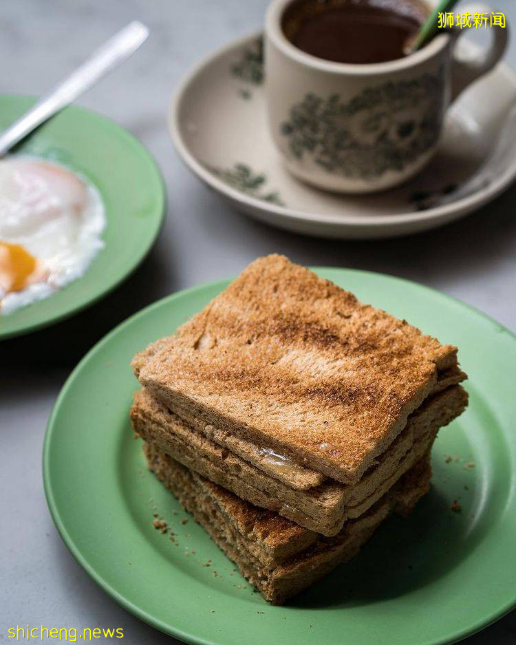 国民早餐登场🍞新加坡咖椰吐司盘点！金黄酥脆、浓郁香甜，熟悉的南洋美味🤤 