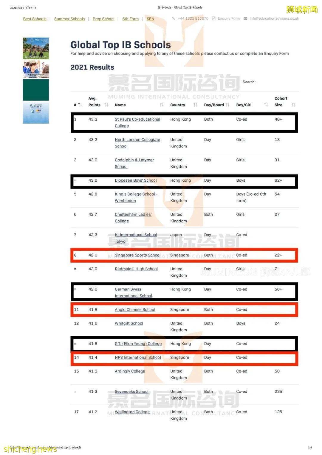 读国际学校，为什么要选择新加坡